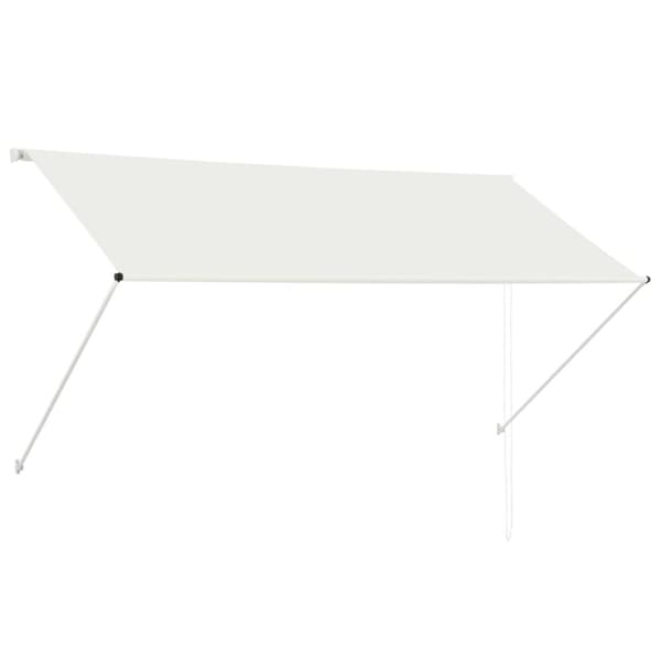 vidaXL Markis 250x150 cm gräddvit -  Markiser