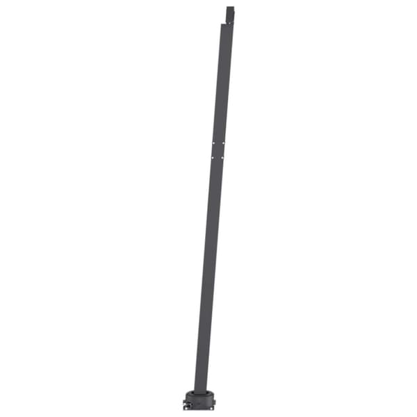 vidaXL Vapaasti seisova sisäänkelattava markiisi 300x250 cm keltavalk. - Markiisit