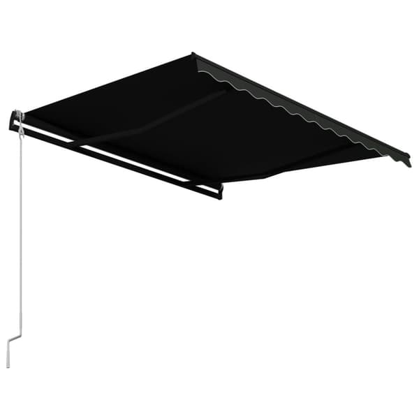 vidaXL Automaattisesti sisäänkelattava markiisi 300x250 cm antrasiitti -  Markiisit