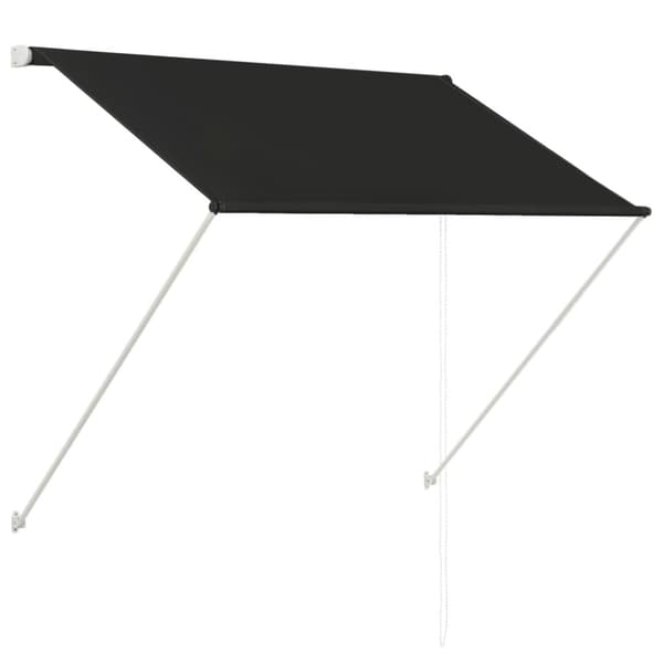vidaXL Markis 150x150 cm antracit - Markiser