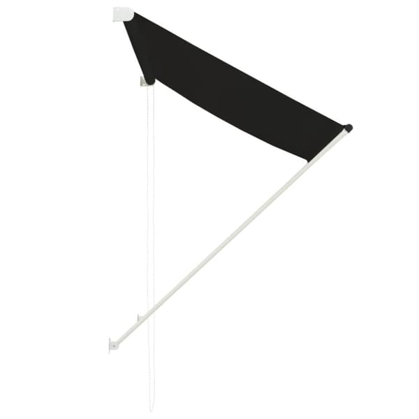 vidaXL Markis 150x150 cm antracit - Markiser