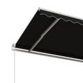 Miniatyrbild 6 av 9: vidaXL Automatisk markis 400x350 cm antracit -  Markiser