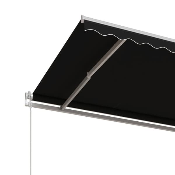 vidaXL Automatisk markis 400x350 cm antracit -  Markiser