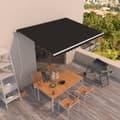 Miniatyrbild 1 av 9: vidaXL Automatisk markis 400x350 cm antracit -  Markiser