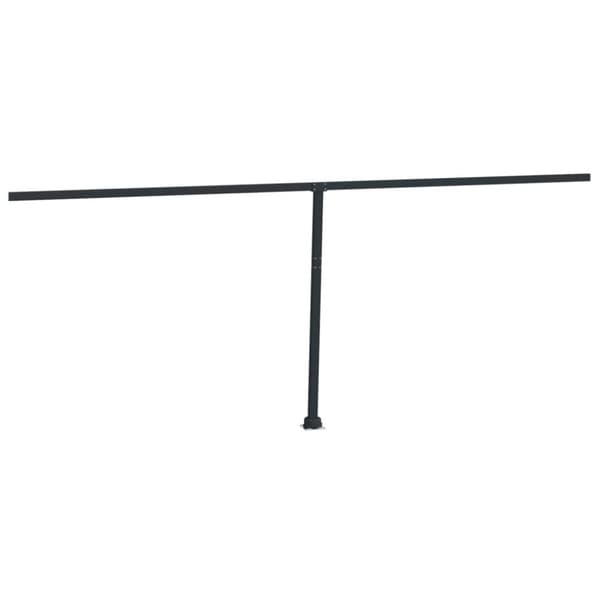 vidaXL markisestolpesæt 600x245 cm jern antracitgrå -  Markiser