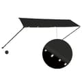 Miniatyrbild 3 av 10: vidaXL Markis med LED 350x150 cm antracit -  Markiser