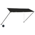 Miniatyrbild 4 av 10: vidaXL Markis med LED 350x150 cm antracit -  Markiser