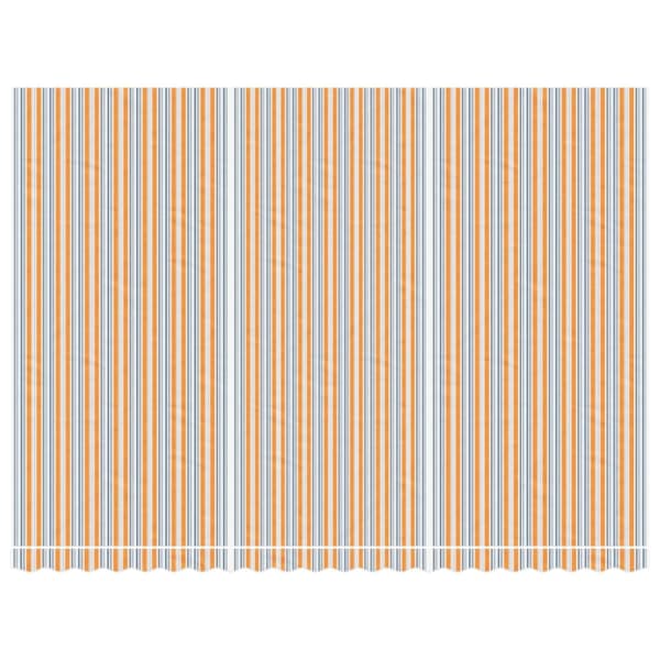 vidaXL Erstatningsduk for markise flerfarget stripe 5x3,5 m