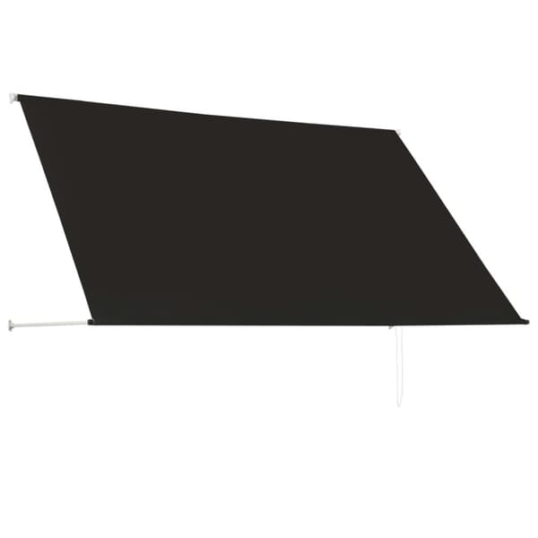 The Living Store Sisäänkelattava markiisi 250x150 cm antrasiitti - Markiisit