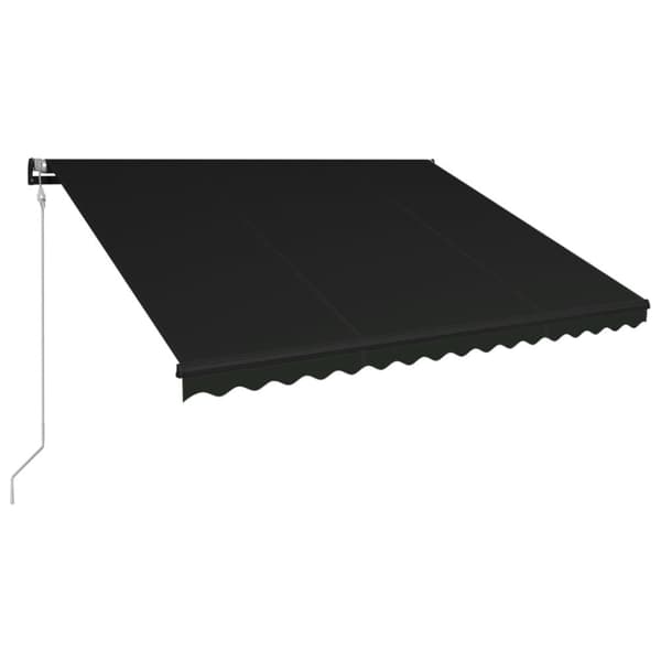 The Living Store automatisk foldemarkise 450 x 300 cm antracitgrå -  Markiser