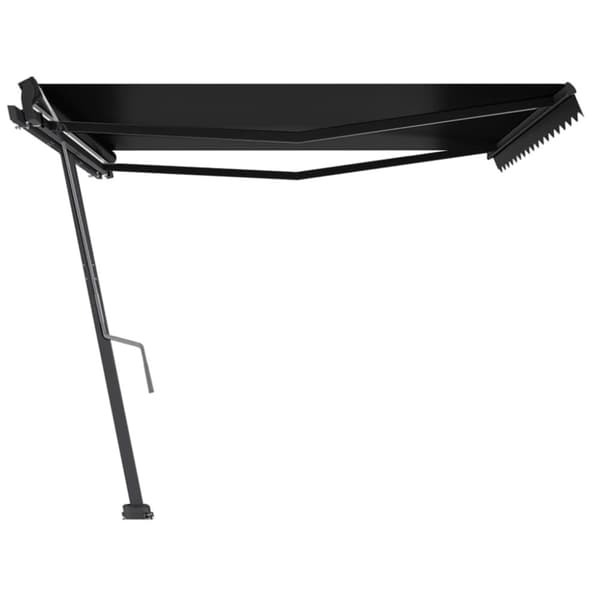 The Living Store Fristående markis manuell 450x300 cm antracit - Markiser