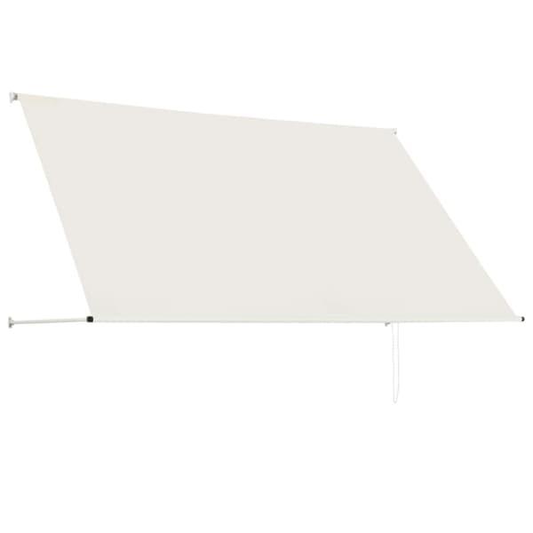 The Living Store Sisäänkelattava markiisi 250x150 cm kerma - Markiisit