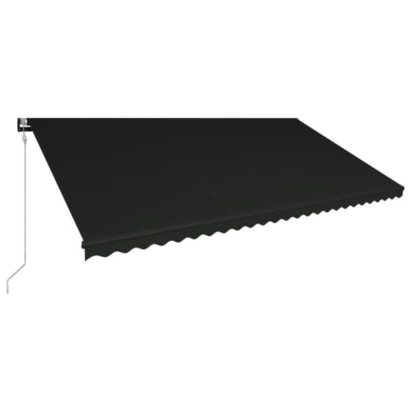 The Living Store Markis automatiskt infällbar 600x300 cm antracit - Markiser
