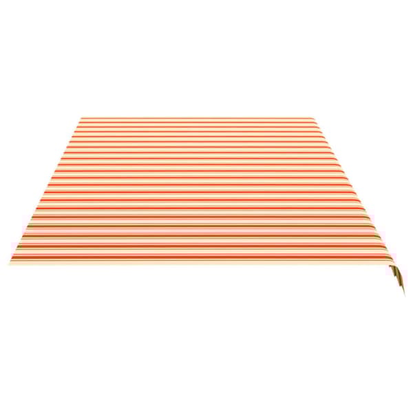 The Living Store Markisväv gul och orange 6x3 m - Markiser