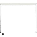 Miniatyrbild 6 av 10: The Living Store Markis med LED 350x150 cm gräddvit -  Markiser