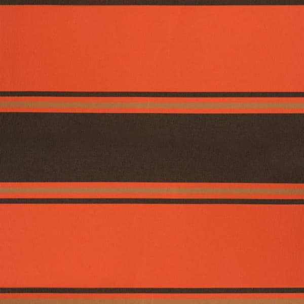 The Living Store foldemarkise 3x2,5 m stof og aluminium orange og brun -  Markiser