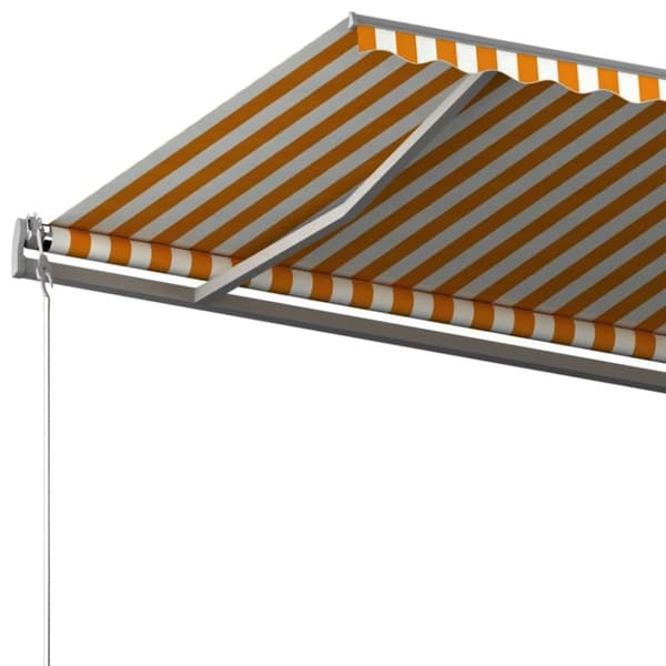 Markiisit - Living Vapaasti seisova sisäänkelattava markiisi 500x350 cm keltavalk.