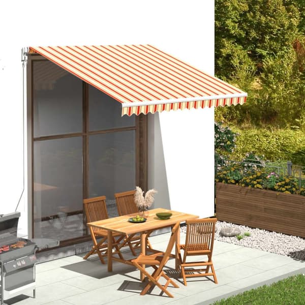 Markiser - Living udskiftningsdug til markise 3x2,5 m gul og orange
