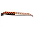 Miniatyrbild 3 av 8: Markiser - Living Markis manuellt infällbar 350x250 cm orange och brun