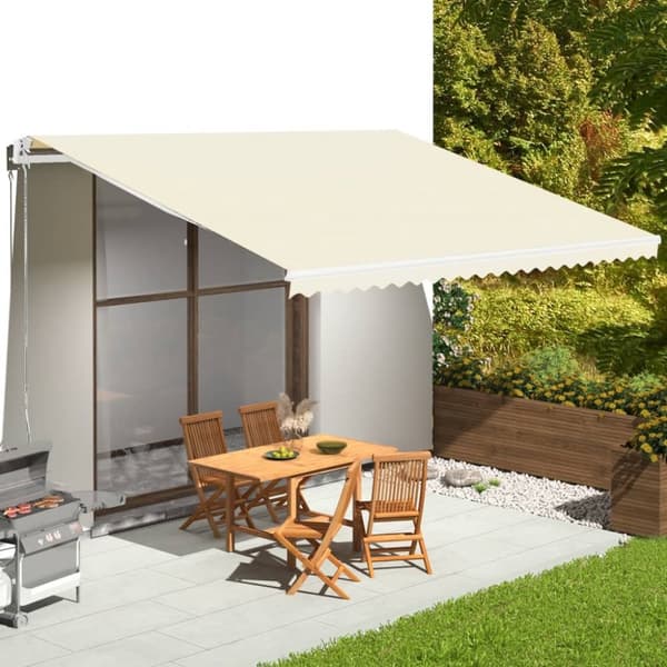 Markiser - Living Markisväv gräddvit 5x3,5 m