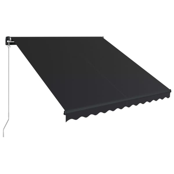 Markiisit - Living Manuaalisesti sisäänkelattava markiisi 300x250 cm antrasiitti