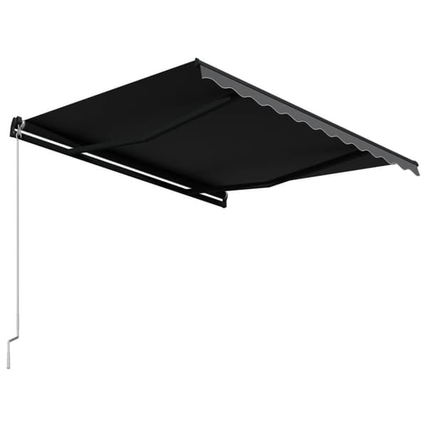 Markiisit - Living Manuaalisesti sisäänkelattava markiisi 300x250 cm antrasiitti