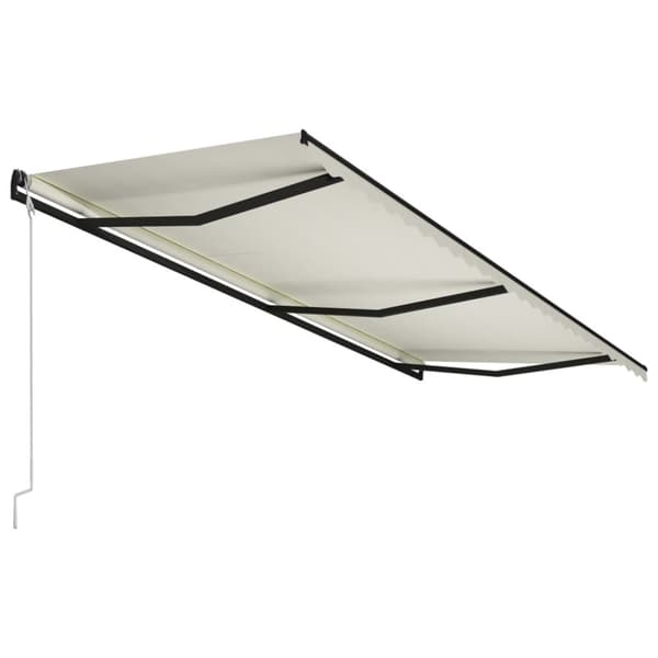 Markiser - Living Markis automatiskt infällbar 600x300 cm gräddvit