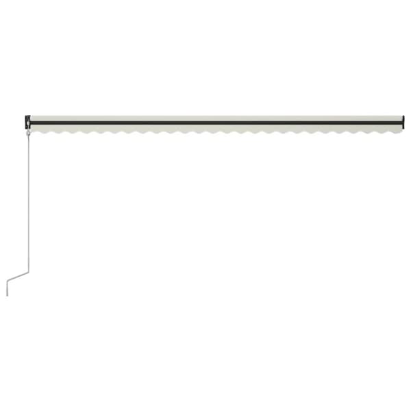 Markiser - Living Markis automatiskt infällbar 600x300 cm gräddvit