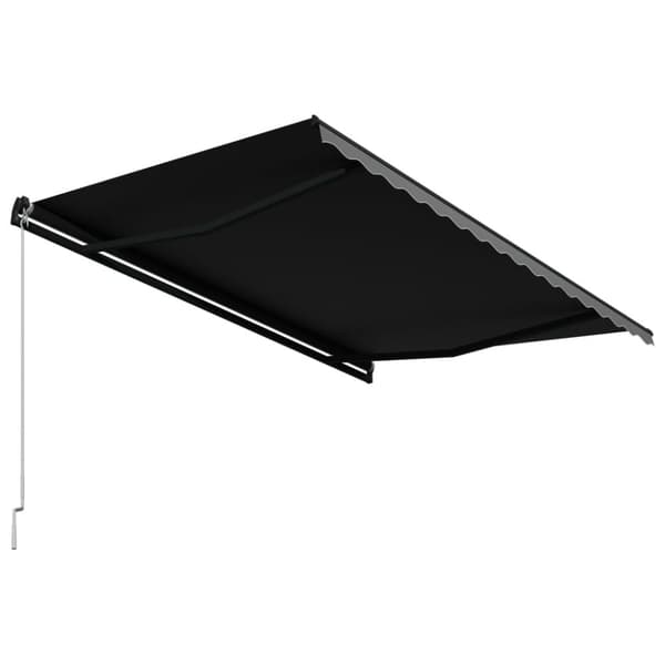 Markiser - Living Markis manuellt infällbar 450x300 cm antracit