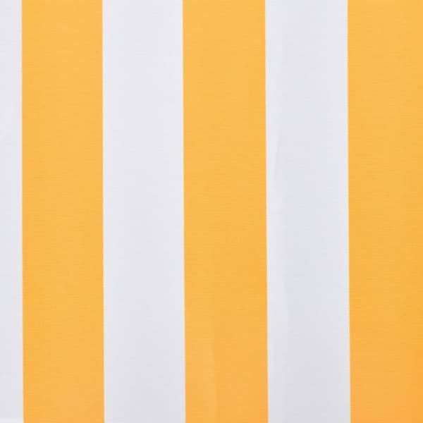 Markiser - Living markisedug 350x250 cm orange og hvid