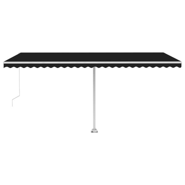 Markiser - Living Markis manuellt infällbar fristående 500x300 cm antracit