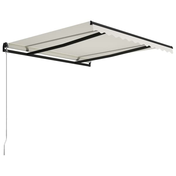 Markiser - Living foldemarkise manuel betjening 300x250 cm cremefarvet