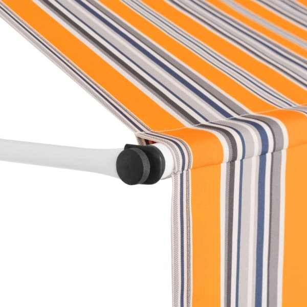 Markiisit - Living Sisäänkelattava markiisi 100 cm sinikeltaiset raidat