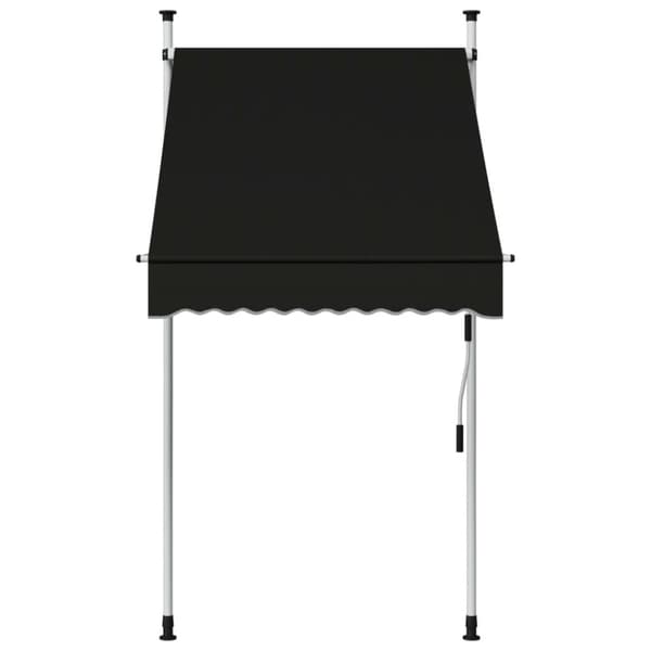 Markiser - Living Markis manuellt infällbar 100 cm antracit