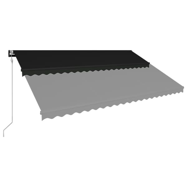 Markiisit - Living Sisäänkelattava markiisi tuulisensori ja LED 500x300cm