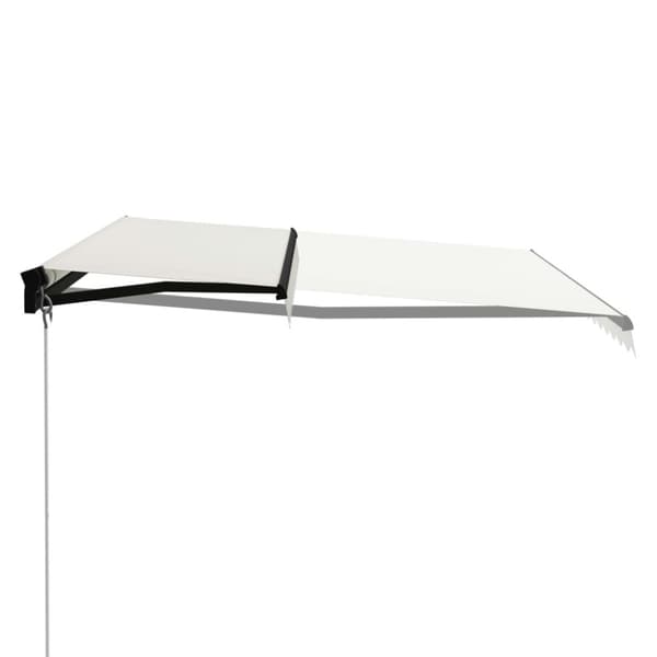 Markiser - Living Markis manuellt infällbar 400x300 cm gräddvit