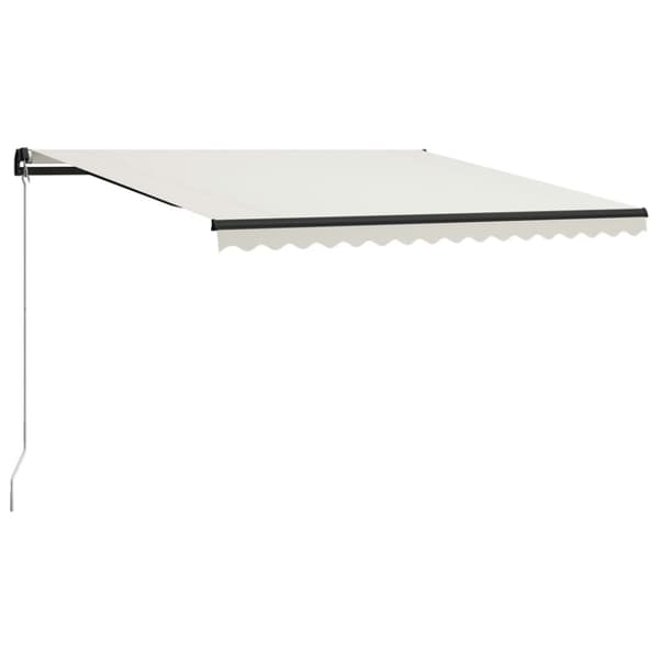 Markiser - Living Markis manuellt infällbar 400x300 cm gräddvit