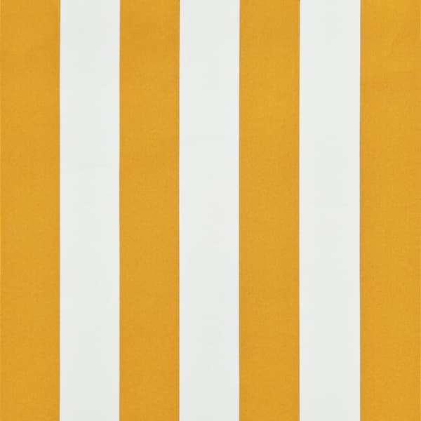 Markiser - Living foldemarkise 100x150 cm gul og hvid