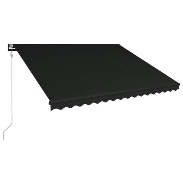 Markiser - Living foldemarkise automatisk betjening 400 x 300 cm antracitgrå