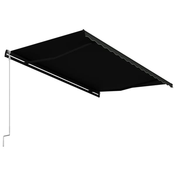 Markiser - Living foldemarkise automatisk betjening 400 x 300 cm antracitgrå