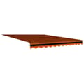Miniatyrbillede 2 af 6: Markiser - Living markisedug 350x250 cm kanvas orange og brun