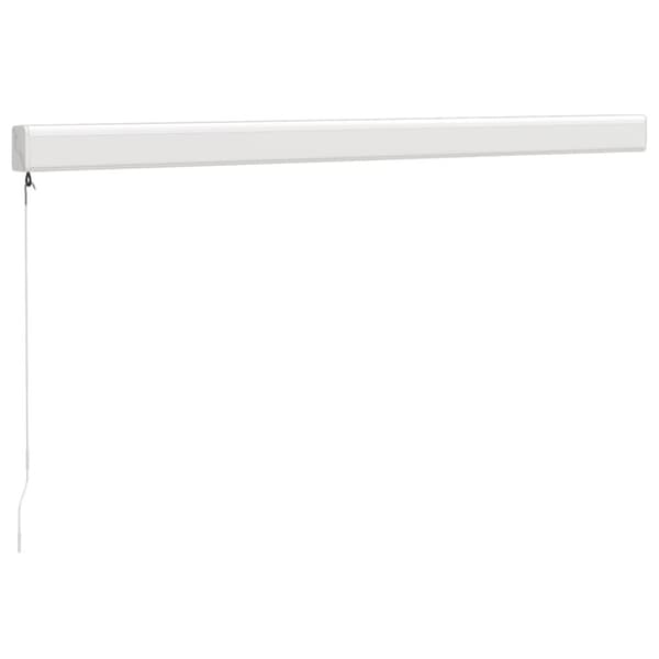 Markiser - Living Markis infällbar gul och vit 3x2,5 m tyg&aluminium