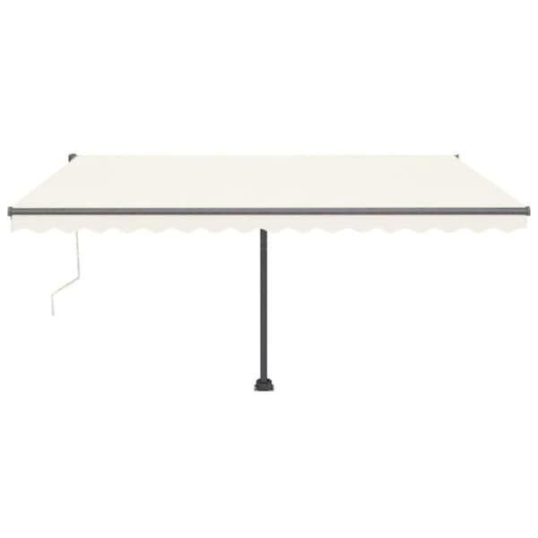 Markiisit - Living Vapaasti seisova sisäänkelattava markiisi 400x300 cm kerma