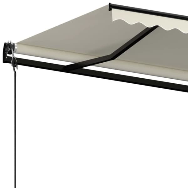Markiser - Living markise 400x350 cm automatisk betjening cremefarvet