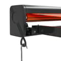 Miniatyrbild 8 av 10: Markiser - Living Markis infällbar orange och brun 3x2,5 m tyg&aluminium