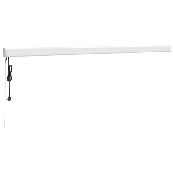 Markiser - Living Markis infällbar gul och vit 5x3 m tyg&aluminium