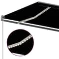 Miniatyrbild 7 av 11: Markiser - Living Automatisk markis med vindsensor & LED 400x300 cm antracit