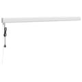 Miniatyrbillede 7 af 11: Foldemarkise 4,5x3 m stof og aluminium gul og hvid - Foldemarkise - Foldemarkiser - Home & Living