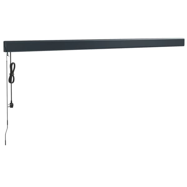 Sisäänkelattava markiisi keltavalkoinen 4x3 m kangas/alumiini - Sisäänkelattava Markiisi - Sisäänkelattavat Markiisit - Home & Living