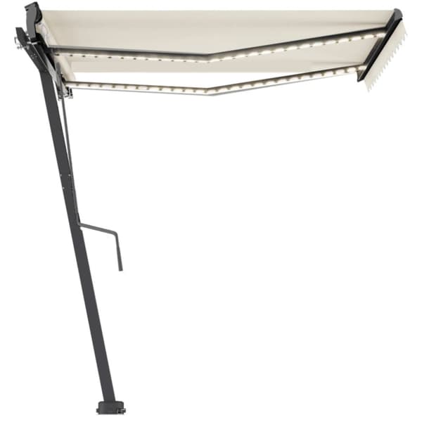 Fristående markis automatisk 350x250 cm gräddvit - Markis - Markiser - Home & Living